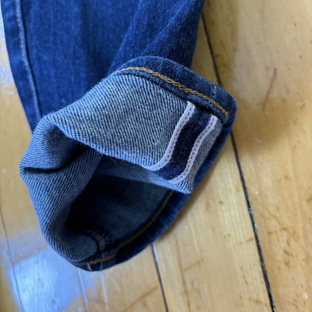 Hiroshi Kato The Needle Skinny Jeans Mens 30x30 Blue Selvedge Made In USA READ - Picture 10 of 16